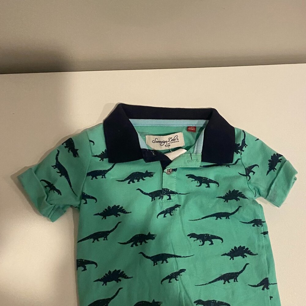 Dinosour polo shirt